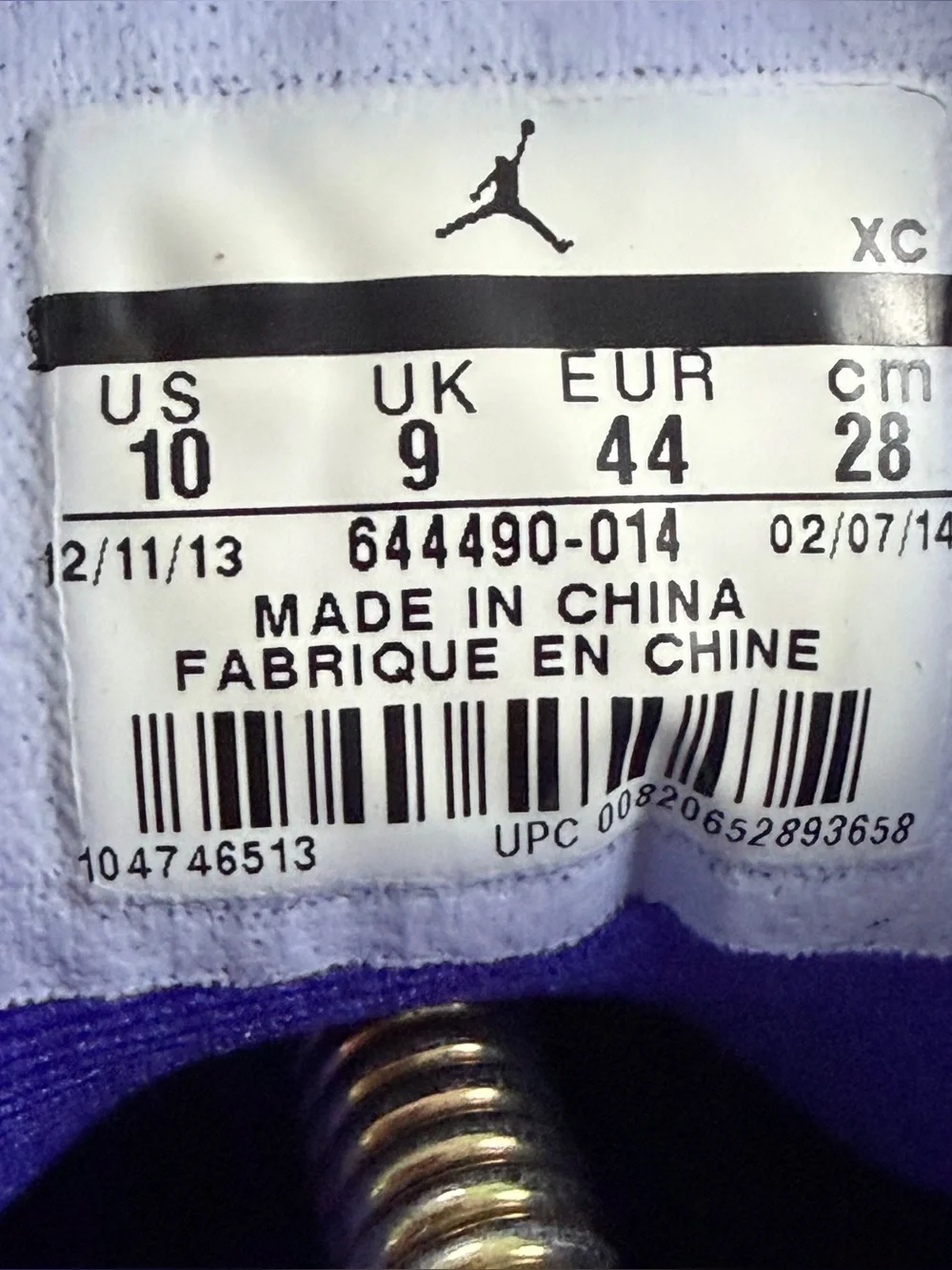 Air Jordan 1 Retro ‘86 Dark Concord Men’s Sneakers